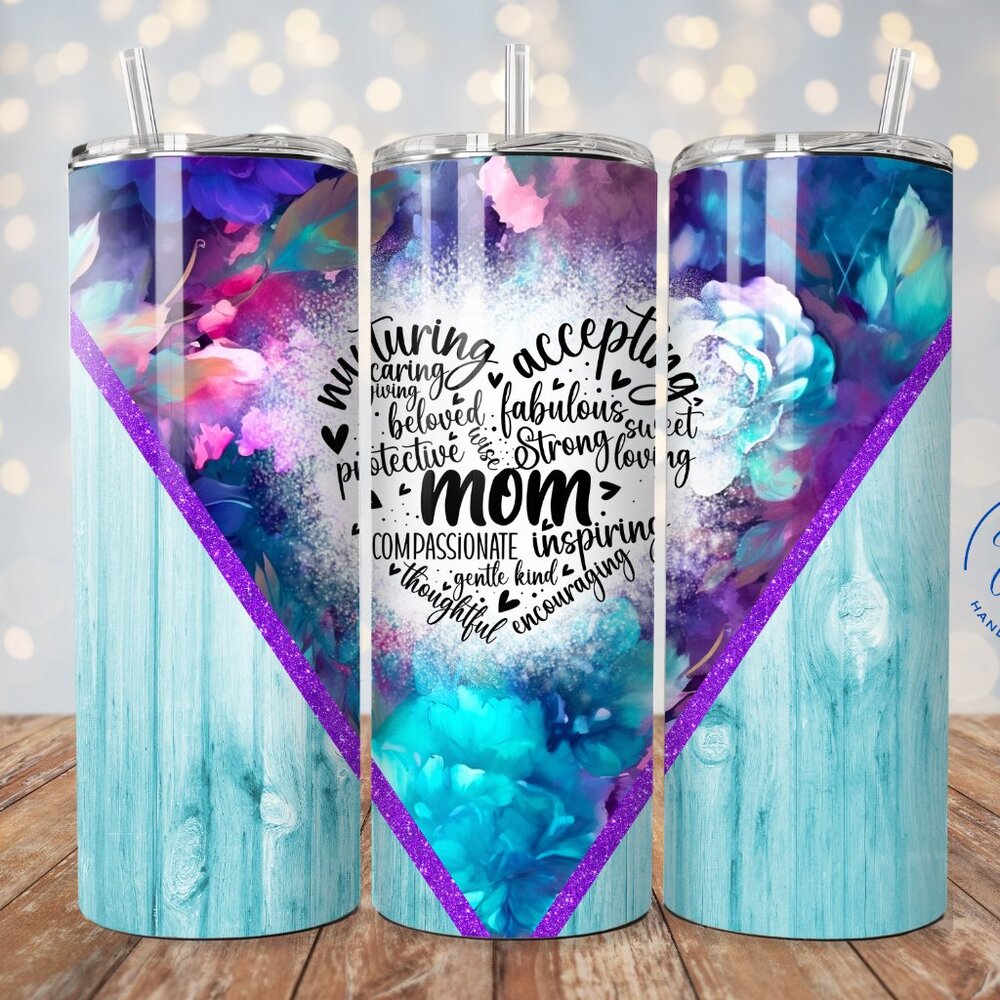 Mom You Are 20oz Skinny Tumbler, Mother's Day Gift, For Hot And Cold Beverages